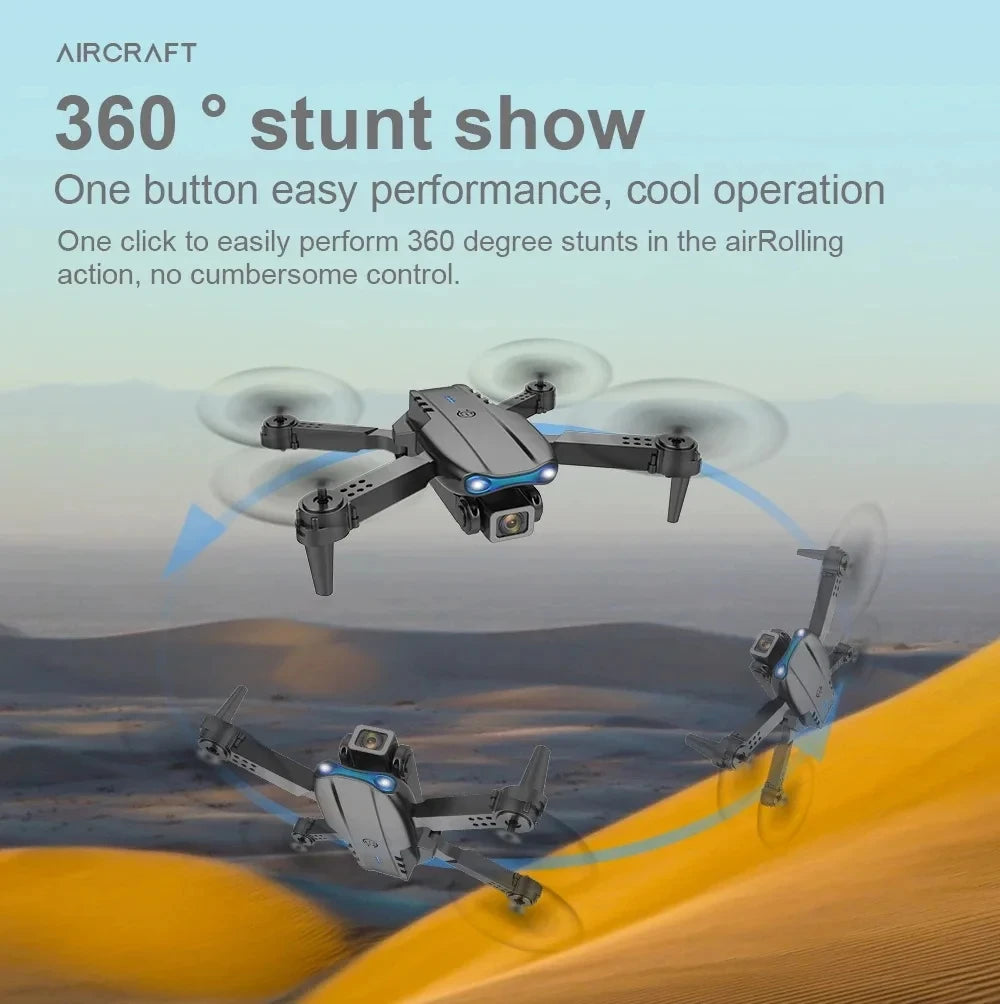 KBDFA E99Pro Drone HD Professional 8K drone Dual Camera WIFI fpv Aircraft Quadcopte Obstacle Avoidance Aerial Photography Drone
