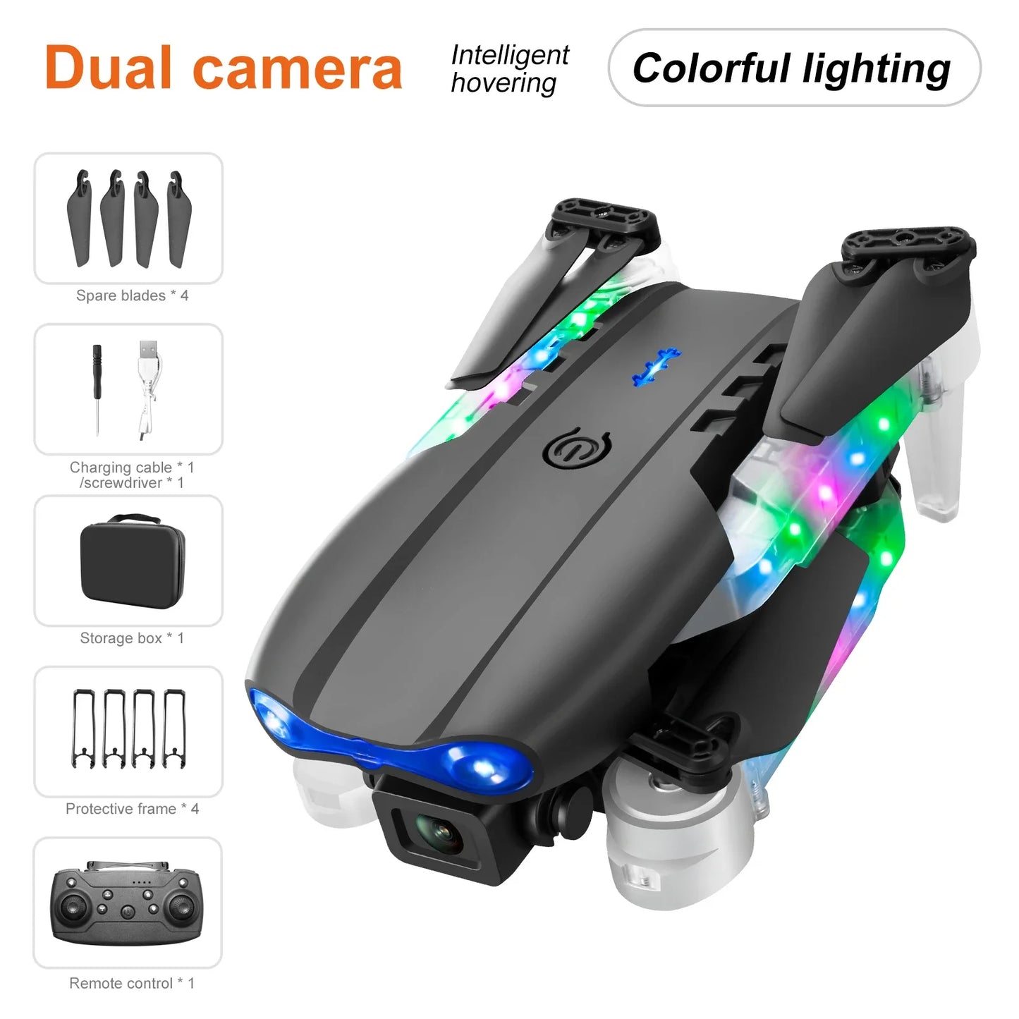 KBDFA 2023 New E88 Pro WIFI FPV Drone Wide Angle HD 4K 1080P Camera Height Hold RC Foldable Quadcopter Dron Helicopter Toys Gift