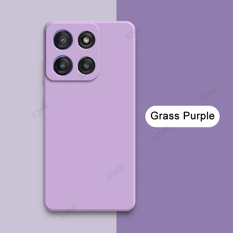 Candy Cellphones Case for Motorola Moto G66 G66J Japan Camera Protection MotoG66 Soft Fashion Cover Square Liquid Silicone Armor
