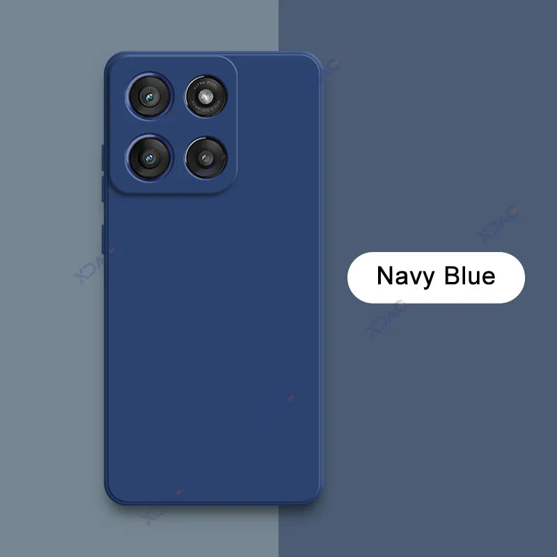 Candy Cellphones Case for Motorola Moto G66 G66J Japan Camera Protection MotoG66 Soft Fashion Cover Square Liquid Silicone Armor