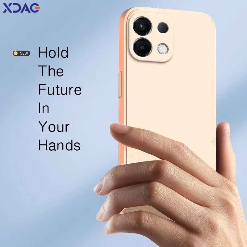 Luxury Candy Cellphones Cases for OPPO K13 5G Global Camera Protection OPPOK13 Soft Covers Square Liquid Silicone Armor Coque