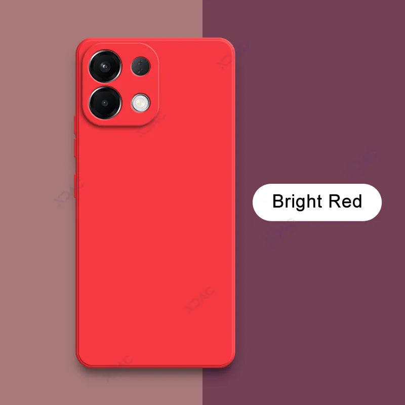 Luxury Candy Cellphones Cases for OPPO K13 5G Global Camera Protection OPPOK13 Soft Covers Square Liquid Silicone Armor Coque