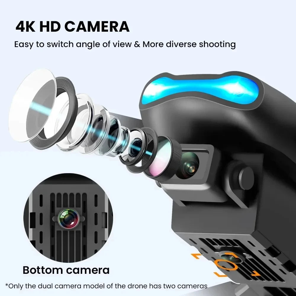 KBDFA E99Pro Drone HD Professional 8K drone Dual Camera WIFI fpv Aircraft Quadcopte Obstacle Avoidance Aerial Photography Drone