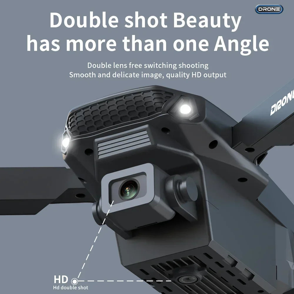 New E88 Pro RC Drone 4K Professional With 1080P Wide Angle Dual HD Camera Foldable Quadcopter WIFI FPV Height Hold