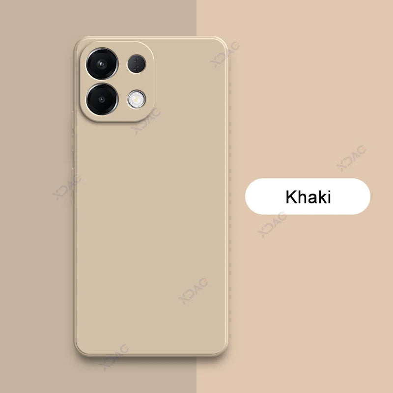 Luxury Candy Cellphones Cases for OPPO K13 5G Global Camera Protection OPPOK13 Soft Covers Square Liquid Silicone Armor Coque