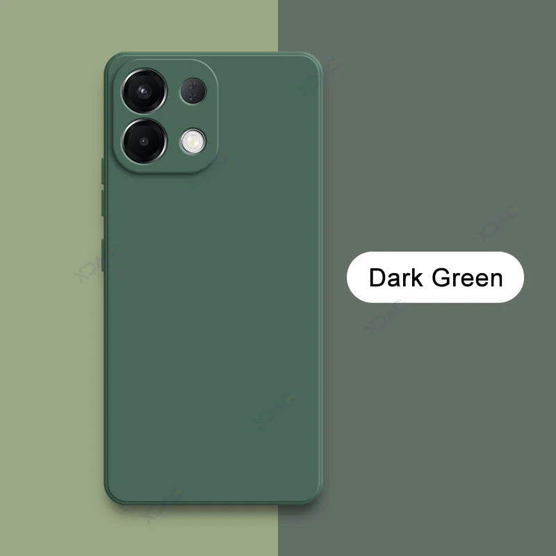 Luxury Candy Cellphones Cases for OPPO K13 5G Global Camera Protection OPPOK13 Soft Covers Square Liquid Silicone Armor Coque