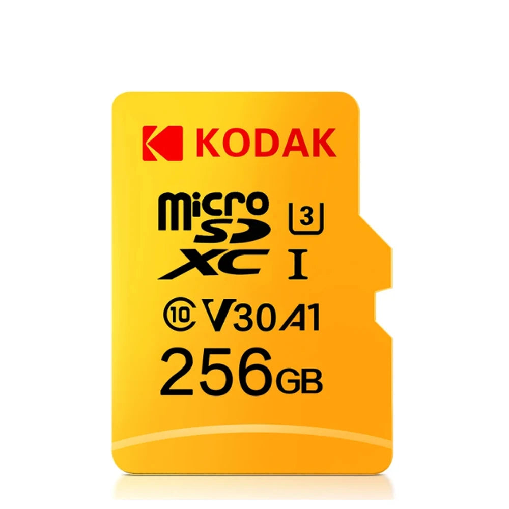 Kodak Micro SD32GB-256GB Memory Card - High Speed Class 10 U3 UHS-I for Smartphones, Digital Cameras, Tablets and Drones