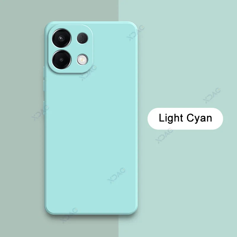 Luxury Candy Cellphones Cases for OPPO K13 5G Global Camera Protection OPPOK13 Soft Covers Square Liquid Silicone Armor Coque
