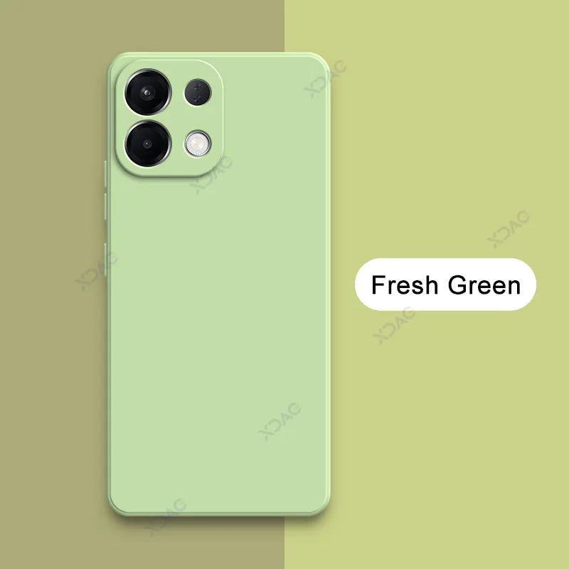 Luxury Candy Cellphones Cases for OPPO K13 5G Global Camera Protection OPPOK13 Soft Covers Square Liquid Silicone Armor Coque