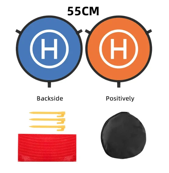 RF06 Drone Quadcopters Accessories Universal 55/75/90/110CM Foldable Landing Pad RC Dron Mat Quadcopter Parking Apron Apron Pad