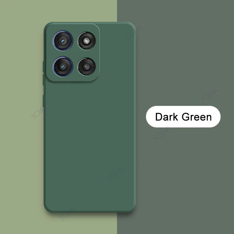 Candy Cellphones Case for Motorola Moto G66 G66J Japan Camera Protection MotoG66 Soft Fashion Cover Square Liquid Silicone Armor