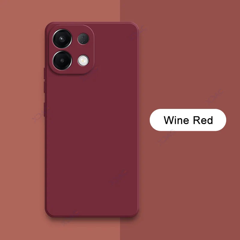 Luxury Candy Cellphones Cases for OPPO K13 5G Global Camera Protection OPPOK13 Soft Covers Square Liquid Silicone Armor Coque