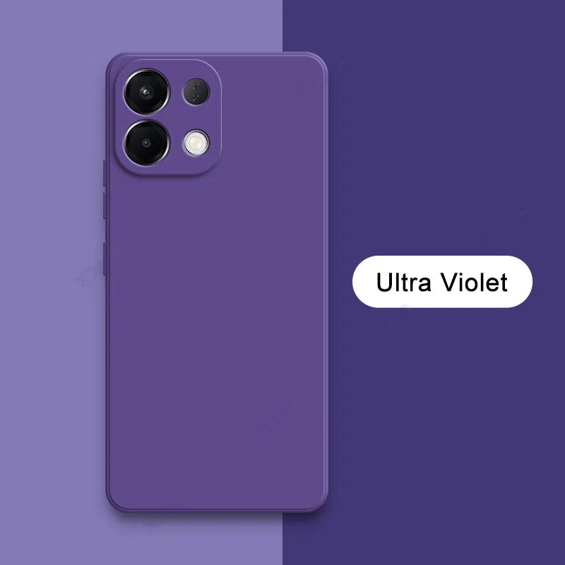Luxury Candy Cellphones Cases for OPPO K13 5G Global Camera Protection OPPOK13 Soft Covers Square Liquid Silicone Armor Coque