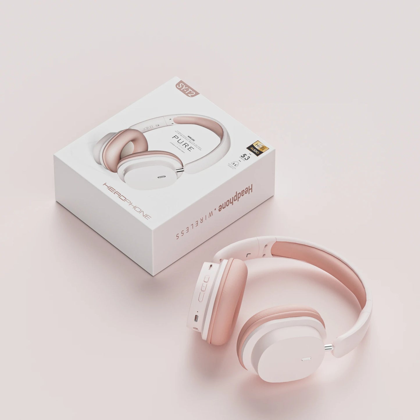 Bluetooth Headphone Headset SY-T2 High Quality Noise Reduction Wireless Microphone Wired Earphone Gamers Headphones