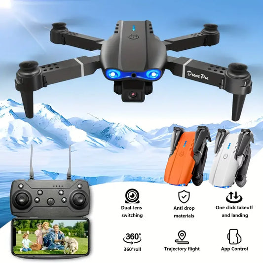 KBDFA E99Pro Drone HD Professional 8K drone Dual Camera WIFI fpv  Aircraft Quadcopte Obstacle Avoidance Aerial Photography Drone