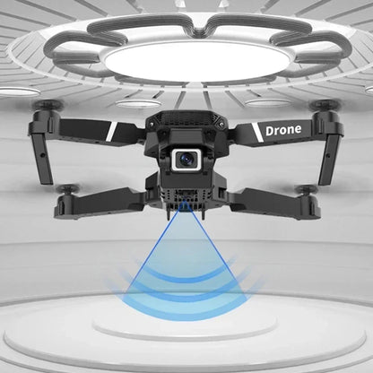Professional 4K Wide Angle Drone E88 with HD Camera WiFi FPV Height Hold Foldable RC Quadrotor for Kids Toys