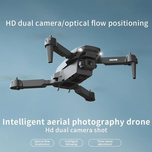 New E88 Pro RC Drone 4K Professional With 1080P Wide Angle Dual HD Camera Foldable Quadcopter WIFI FPV Height Hold