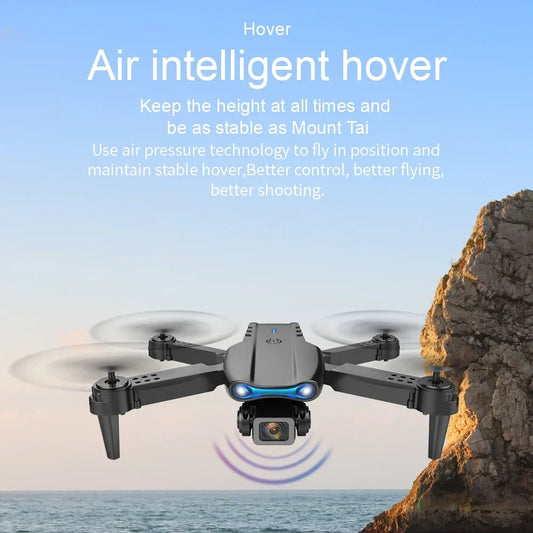 E99 Pro Drone With 4K Dual Camera Wifi Optical Flow And Obstacle Avoidance For Aerial Photography Quadcopter